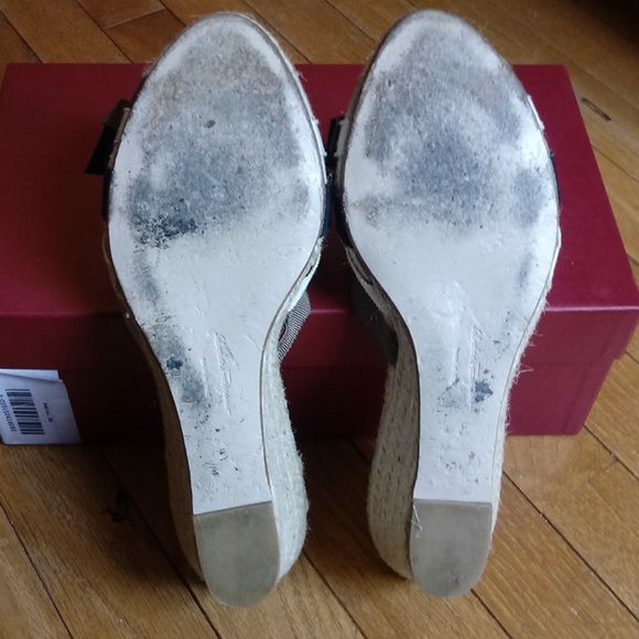 Salvatore Ferragamo 8.5C Grisson espadrille - Picture 6 of 10
